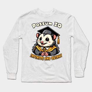 Graduation Possum Long Sleeve T-Shirt